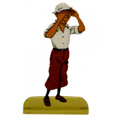 Le Crabe aux Pinces d'Or Figurine de Tintin en Métal